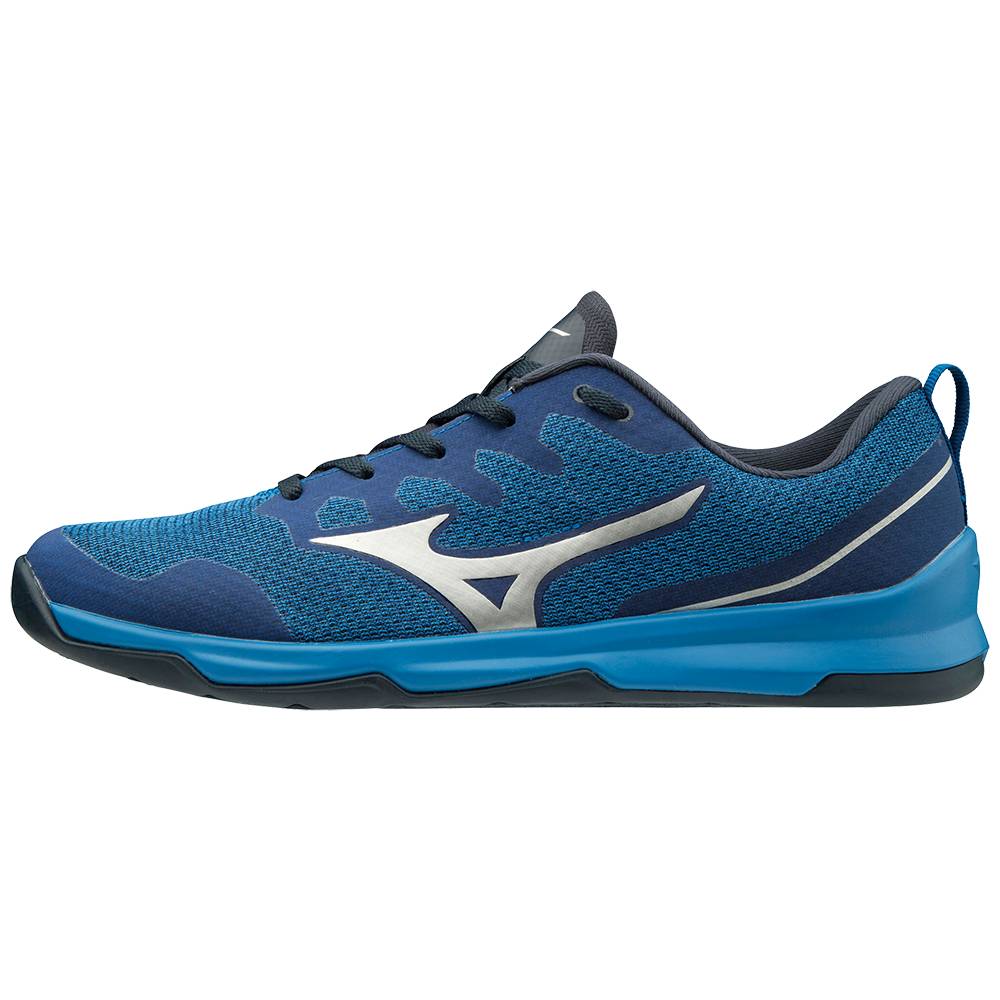 Panske Botasky Mizuno TC-02 Modre Vypredaj BKZQ04512